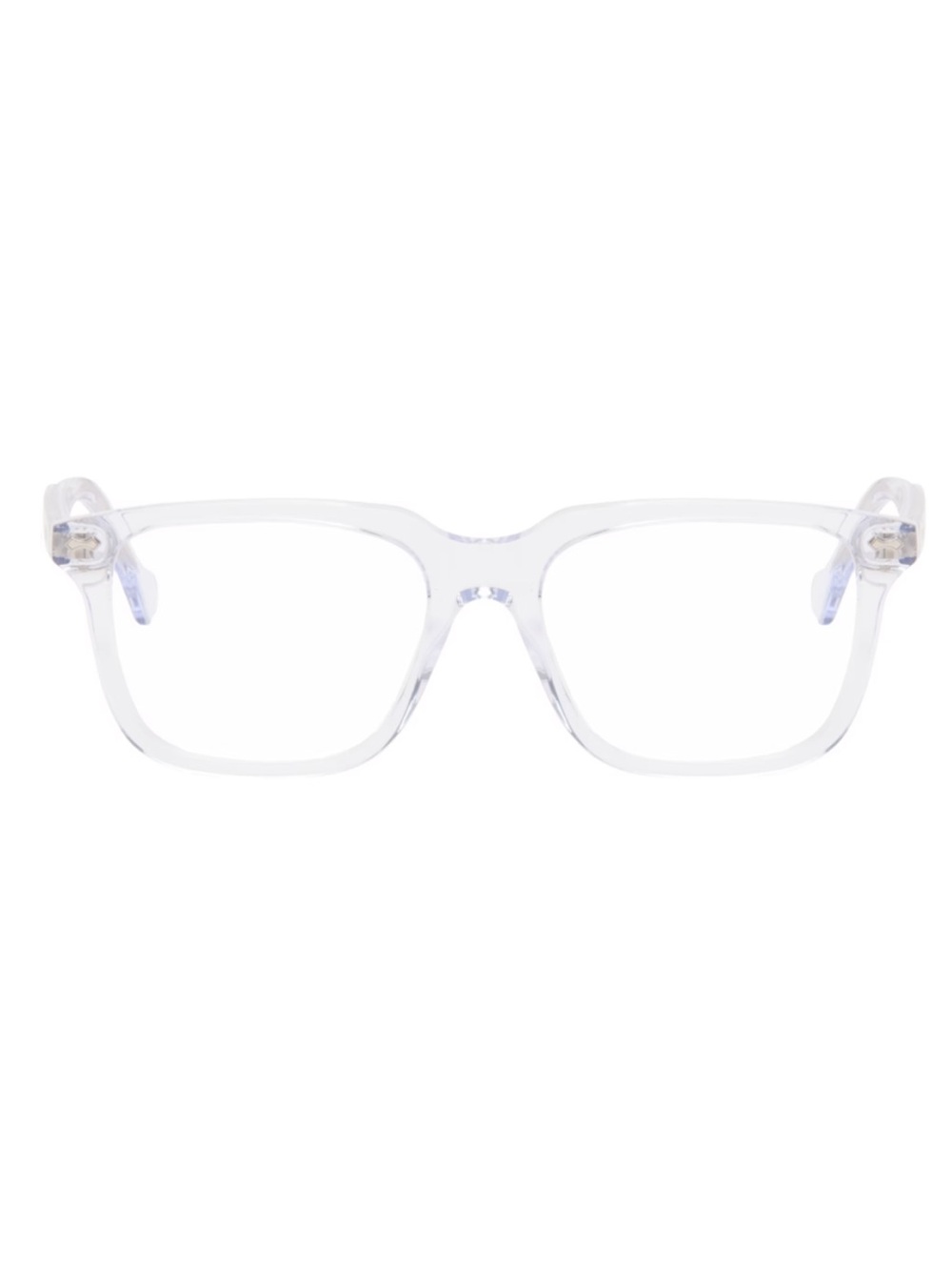 Gucci Transparent Square Blue Light Glasses - Clear